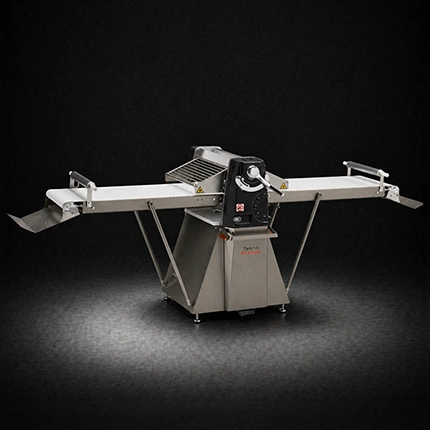 Tekno Stamap LAM 2 dough sheeter on its wheeled base